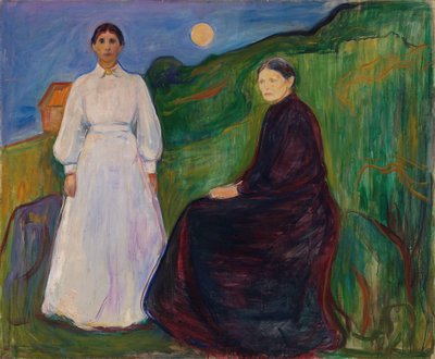 Madre e figlia, 1897 da Edvard Munch